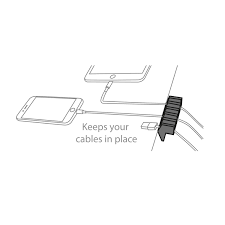 Bekijk afbeelding 2 van Ewent Desktop CableRack, 2x zwart